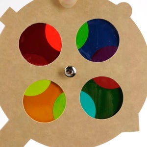 (과학키트) 색혼합판(5인용) / 빛의3원색 빛합성기 과학실험