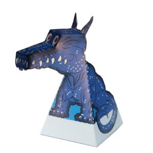 (과학키트) 고개돌리는공룡(10인용) / 착시현상 과학실험