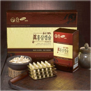 대동고려삼 본사직영 6년근 진홍삼 캡슐 홍삼분말(300mg x 240캡슐) 건강기능식품