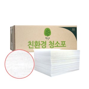 청소포 민자형 300장 (20-28cm) 정전기 청소포 45g 민자