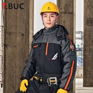 TB-775 티뷰크 추동정비복(블랙/그레이-일체형 스즈끼)