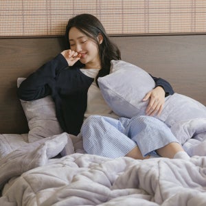 아망떼 장모 극세사 발열 양면 겨울 차렵이불 소울메이트 이불단품 SS