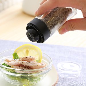 시노글라스 소금/후추통 세트 블랙 50ml 2P세트