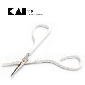 일본 카이 119 항균코털가위 KF-0585/ 코가위