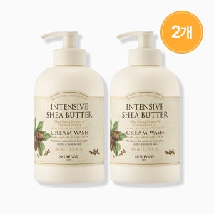 [스킨푸드/2개] 인텐시브 시어버터 크림 바디 워시 450ml