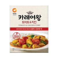 대상 카레여왕 토마토 치킨 160g