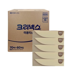 4603161 크리넥스 각티슈 70매X60각 1BOX