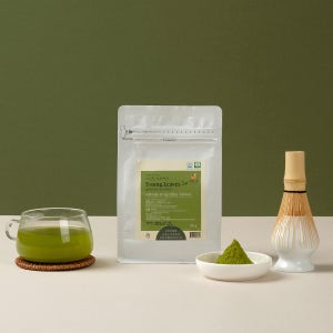 아름다원 유기농 어린잎 가루녹차 300g 비차광 가루