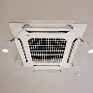 에어컨바람막이 천장형 4way 4.5mm 일반형 1세트(4개)