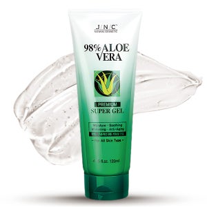 JNC 98% 알로에베라 프리미엄 수딩 젤 대용량 쿨링 보습 진정 120ml