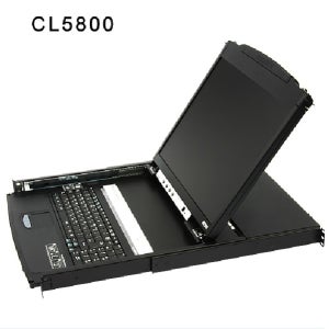ATEN CL5800N /19인치 듀얼 레일 LCD 콘솔 PS/2-USB
