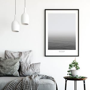 아트밀 안개 풍경 액자 4종 - 안개 바다 (중대형) A2