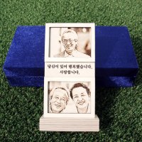 추모위패 납골당액자 사진위패 제작 추모비