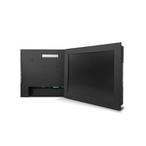 탑텍 CT150 산업용 모니터 블랙 알루미늄 재질 15인치 정전 터치