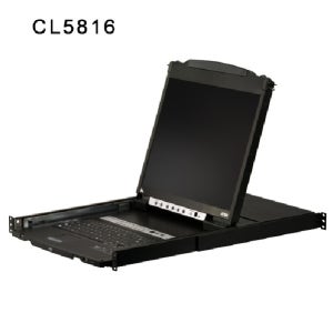 ATEN CL5816N /16포트 듀얼 레일 LCD KVM 스위치