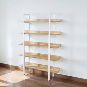 프로도 5단책장 철제책장 수납장 선반 벽책장 진열장 장식장