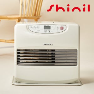 신일 팬히터 석유 온풍기 야외캠핑 히터 아이보리 1200