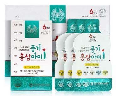 (농협홍삼) 6년근 홍삼아이 15ml x 30포 어린이홍삼 한달분