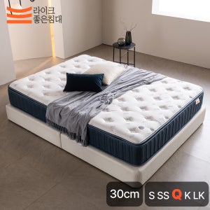 라이크좋은침대 허리에 좋은 엑스트라 파워 스프링 매트리스 30cm, Q(퀸), 하드