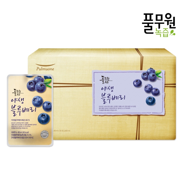 풀무원 건강즙 야생블루베리 (80mlx30포)