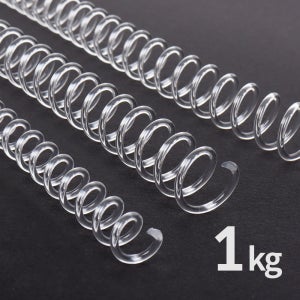 코라미 3:1 코일링 크리스탈링 8~38mm 제본링 1KG 제본스프링