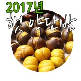2016년수확 햇약단밤2kg 햇약단밤생율3kg