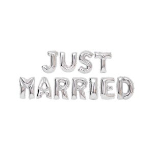 은박풍선 [JUST MARRIED] 이벤트 셀프웨딩 촬영 장식 소품