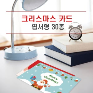 크리스마스 카드 예쁜 다양한 디자인 엽서형 성탄절카드 30장세트 빠른출고