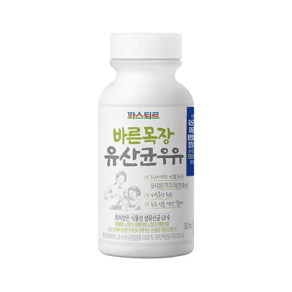 파스퇴르 무항생제 유산균우유 돌아기 우유
