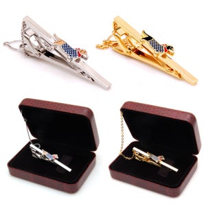 디포나인 닥스훈트 넥타이핀