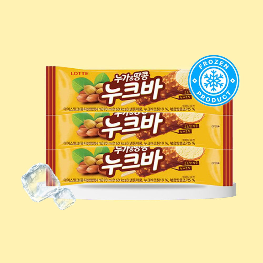 막대 바 누가 아이스크림 누크바