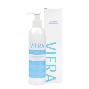 비에라 알로에겔 250ml / 왁싱후 관리 후처리제 자극받아 붉어진 피부 진정 보습