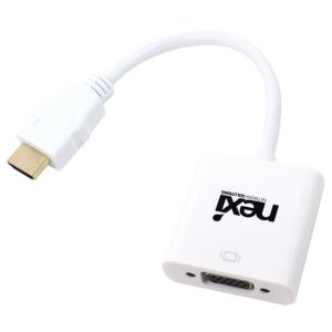 HDMI to VGA 젠더 모니터 변환 컨버터 1080P NX-HV05