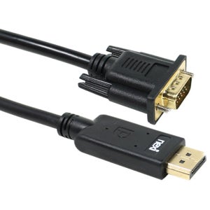 DP 케이블 디스플레이 TO VGA RGB 1.8M 1080P 20핀 60Hz