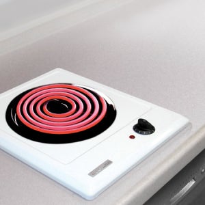 [이렌지]핫코일 1구 빌트인 전기렌지 DER-18B