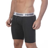 메트로메일웨어 M2W 낭심분리형 Uphole Long Boxer Heather 3031-11