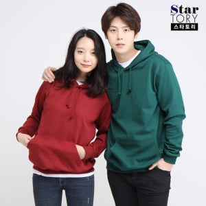 베이직 후드티셔츠 커플티 남여공용 빅사이즈 티