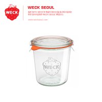 WECK 웩서울 유리용기 몰드 기본 580ml NO.742