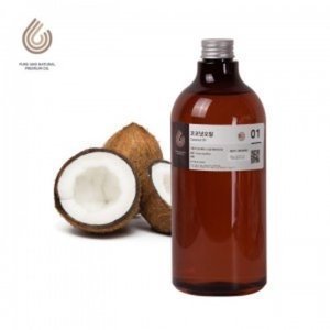 코코넛오일(Coconut Oil)1L, 수제비누만들기,캐리어오일