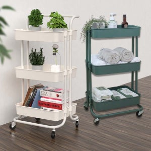 리벤스 이동식 다용도 미술트롤리 3단