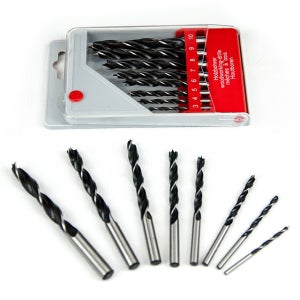 목공용 드릴날 기리 목공비트 목공기리 8종 세트