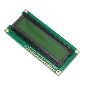 [재고처리]LCD1602 모듈 노란색