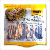 수지스 페퍼콘 닭가슴살 슬라이스 1kg