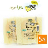 이플목장 찢어먹는치즈 100g x 5개 국내산원유100 스트링치즈 고급수제치즈 임실치즈마을