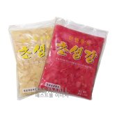 초생강 1.3kg 적색 백색