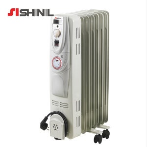 신일 라디에이터 SER-TP15CT 전기 가정용 캠핑용 욕실 화장실 라디에이터