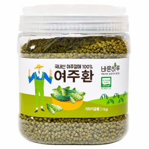 단비농원 국내산 직접재배 유기농 바른하루 여주환1000g 4개월분 실속형 대용량