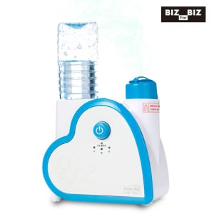 인터비즈 스팀 살균 가습기/PET병 가습기/미니가습기/개인용가습기/사무실가습기 IB-601B(블루)