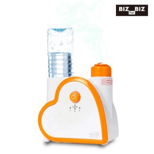 인터비즈 스팀 살균 가습기/PET병 가습기/미니가습기/개인용가습기/사무실가습기 IB-601O(오렌지)