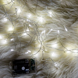 LED 50P 전구 건전지형 성탄절 트리 조명 전구 장식